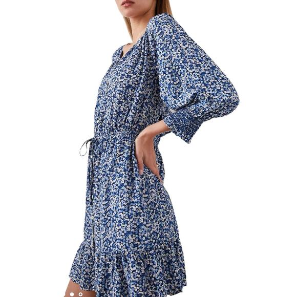 NWT! Rails Eliza Floral Flowy Dress in Ice Chrysanthemum - Size Medium - Picture 3 of 9